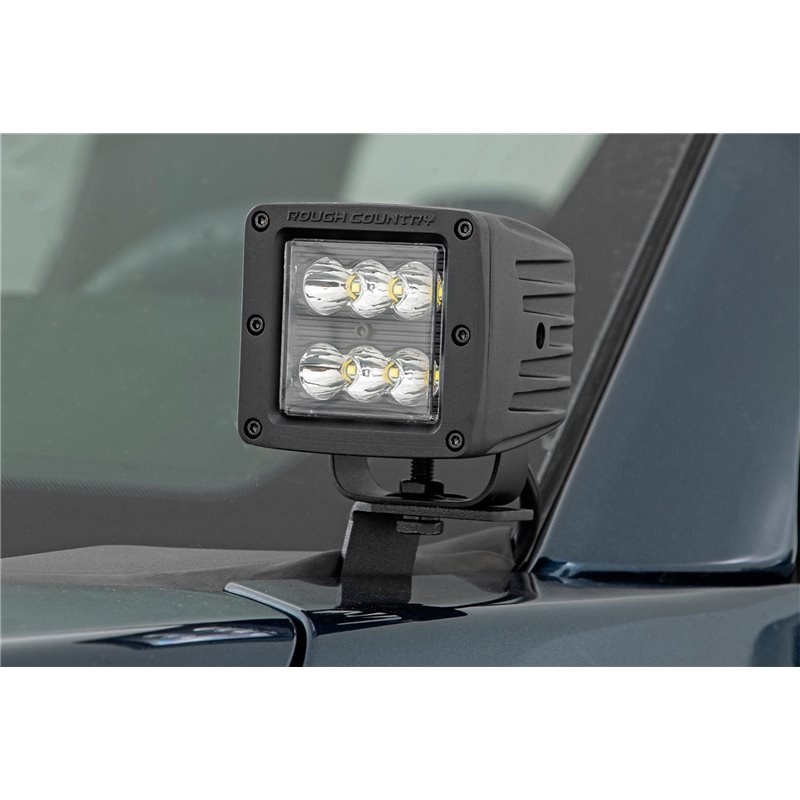 Rough Country | Black Series w/ Flood Beam - F-150 / Lightning 2015-2023 Rough Country Pièce