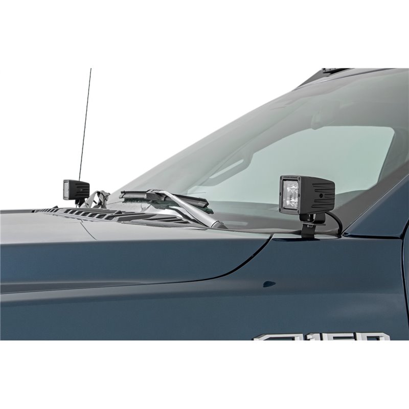 Rough Country | Black Series w/ Flood Beam - F-150 / Lightning 2015-2023 Rough Country Pièce