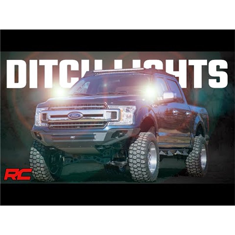 Rough Country | 3-inch Osram Wide Angle Series - F-150 / Lightning 2015-2023 Rough Country Pièce