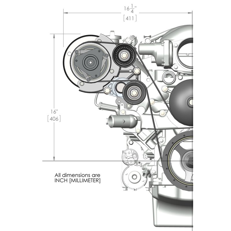 Holley | Accessory Drive Bracket Holley Pulleys & Belts