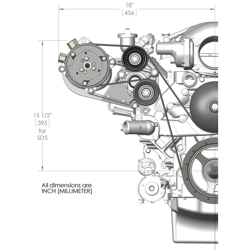 Holley | Accessory Drive Bracket Holley Pulleys & Belts