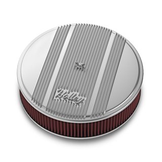 Holley | Round Finned Air Cleaner