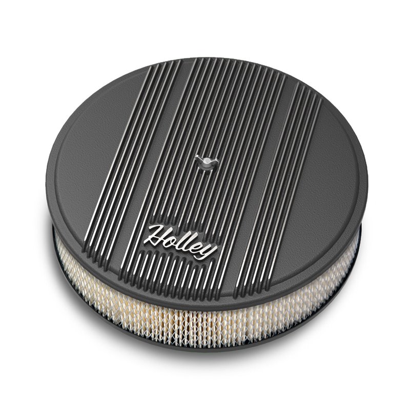Holley | Round Finned Air Cleaner
