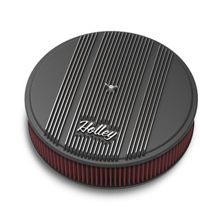Holley | Round Finned Air Cleaner