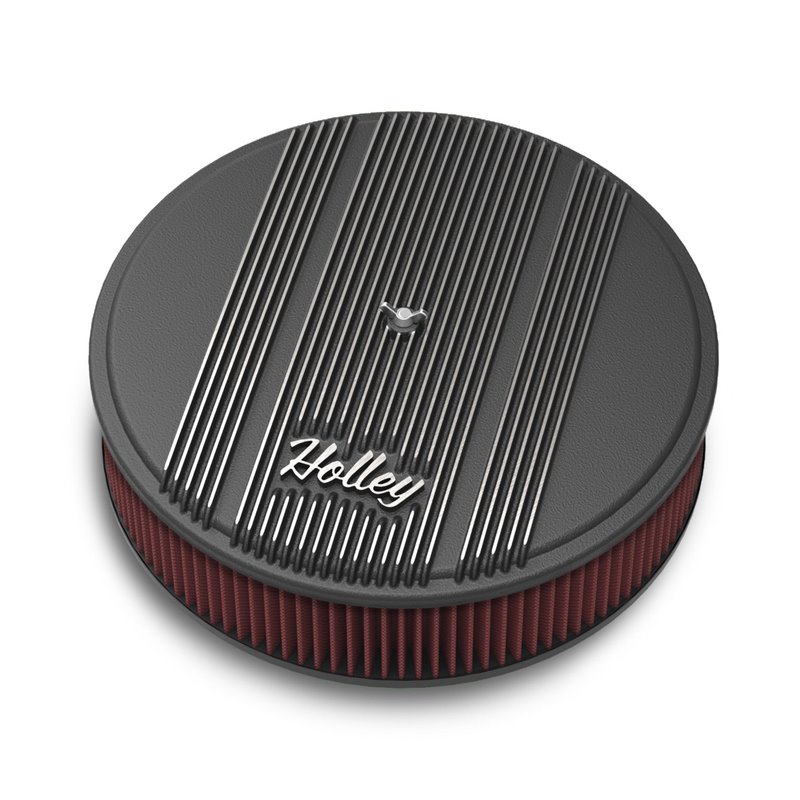 Holley | Round Finned Air Cleaner