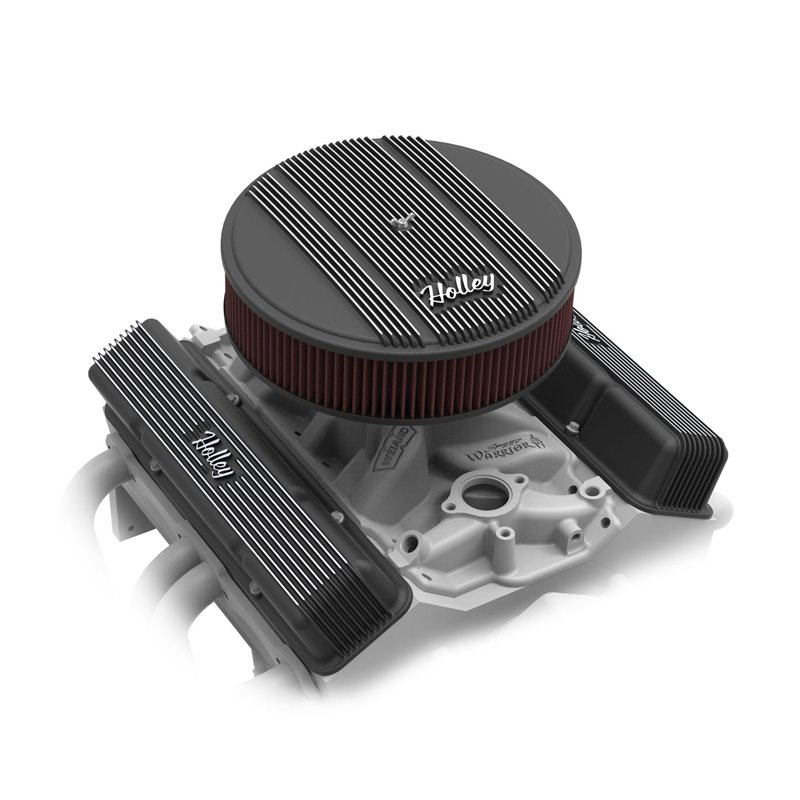 Holley | Round Finned Air Cleaner