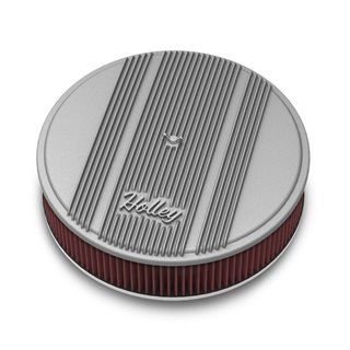 Holley | Round Finned Air Cleaner