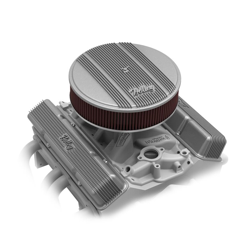 Holley | Round Finned Air Cleaner