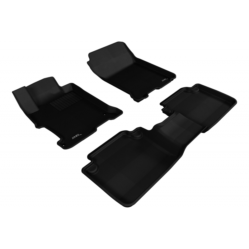 3D Mats | KAGU Tapis Toute Saison - Avant & Arrière - Accord 2.0L / 2.4L / 3.5L 2013-2017 3D Mats Floor Mats