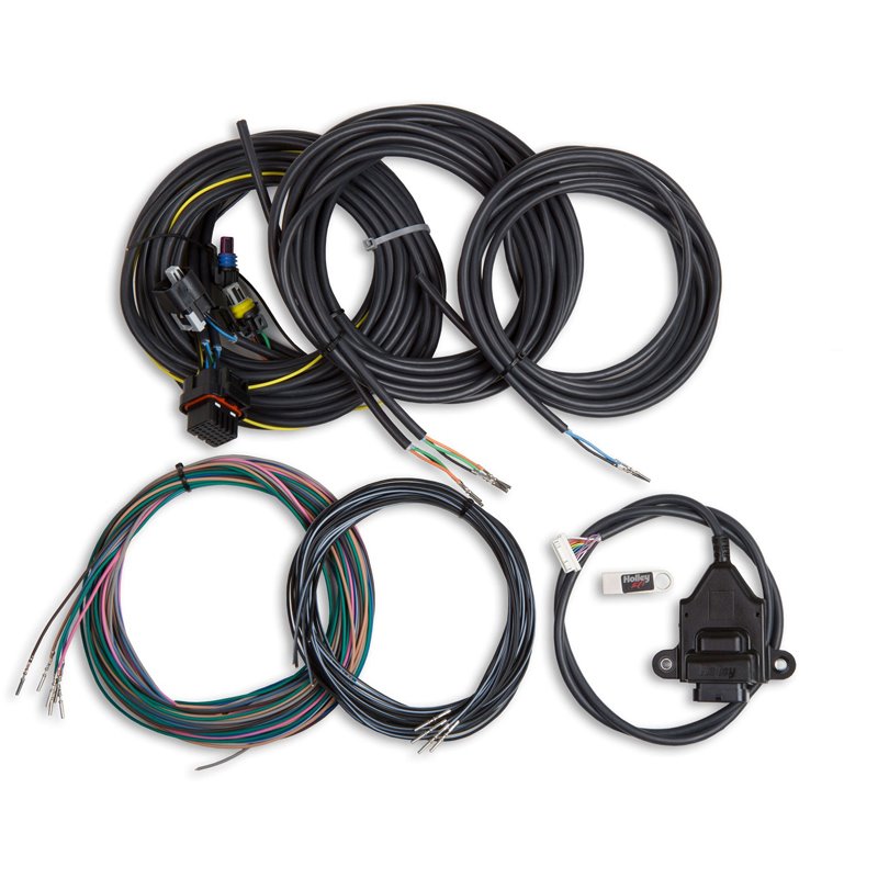 Holley | Digital Dash I/O Adapter w/Terminated Vehicle Harness