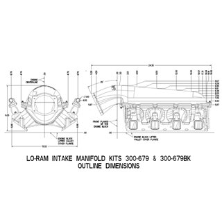 Holley | Holley EFI Lo-Ram Intake Manifold Base