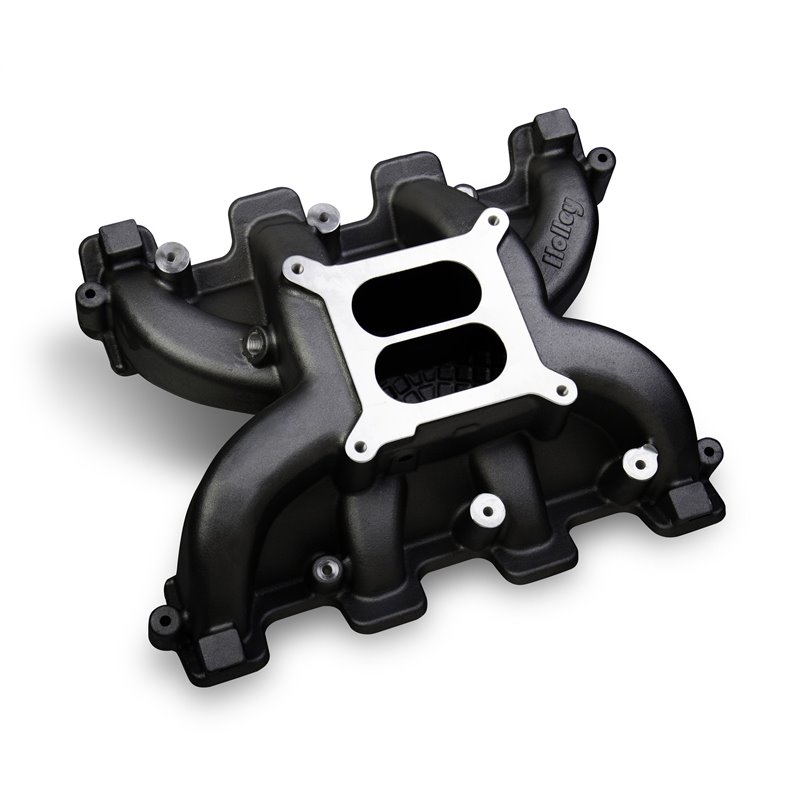 Holley | LS Dual Plane Mid-Rise Intake - Cadillac / Chevrolet / GMC / Hummer / Pontiac 6.2L 2007-2017