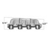 Holley | LS Dual Plane Mid-Rise Intake - Cadillac / Chevrolet / GMC / Hummer / Pontiac 6.2L 2007-2017