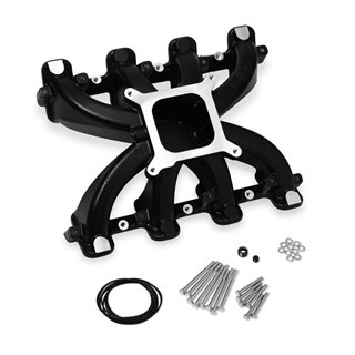 Holley | LS Single Plane Mid-Rise Intake - CTS / Camaro / Corvette 5.7L / 6.0L 1997-2007