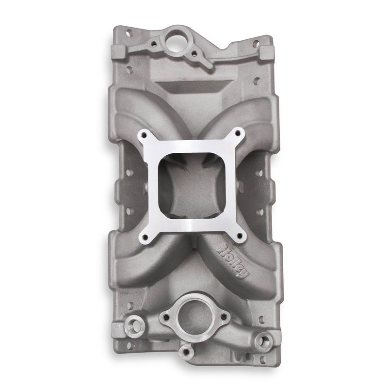 Holley | Single Plane Intake Manifold Kit - Camaro / Corvette / Monte Carlo / Firebird 1963-1986