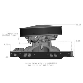 Holley | Single Plane Intake Manifold Kit