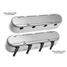 Holley | Aluminum Valve Cover Set - Buick / Cadillac / Chevrolet / Pontiac 1997-2017