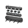 Holley | Aluminum Valve Cover Set - Buick / Cadillac / Chevrolet / Pontiac 1997-2017