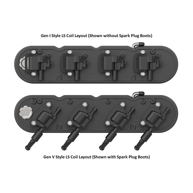 Holley | Aluminum Valve Cover Set - Buick / Cadillac / Chevrolet / Pontiac 1997-2017