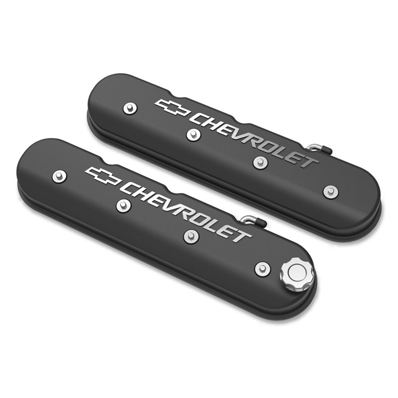 Holley | GM Licensed LS Valve Cover Set - Buick / Cadillac / Chevrolet / Pontiac 1997-2017