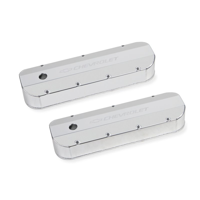 Holley | GM Licensed Track Series Valve Cover - Camaro / Corvette / Monte Carlo 1965-1975