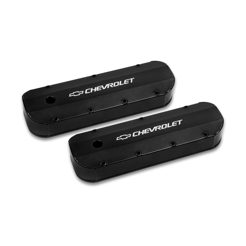 Holley | GM Licensed Track Series Valve Cover - Camaro / Corvette / Monte Carlo 1965-1975
