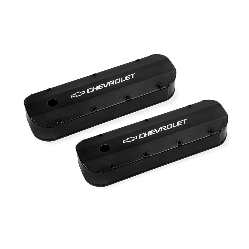 Holley | GM Licensed Track Series Valve Cover - Camaro / Corvette / Monte Carlo 1965-1975