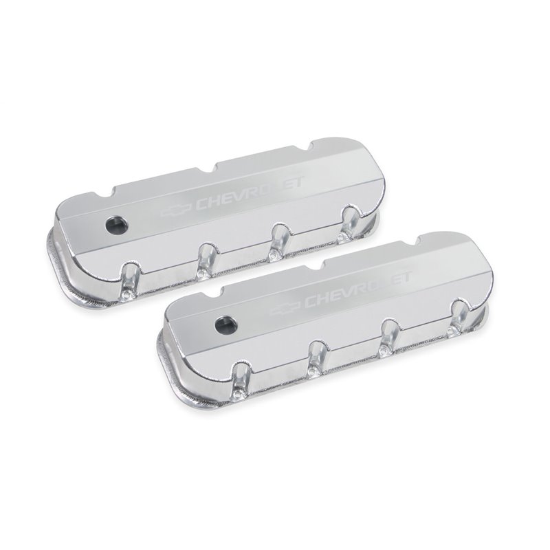 Holley | GM Licensed Track Series Valve Cover - Camaro / Corvette / Monte Carlo 1965-1975