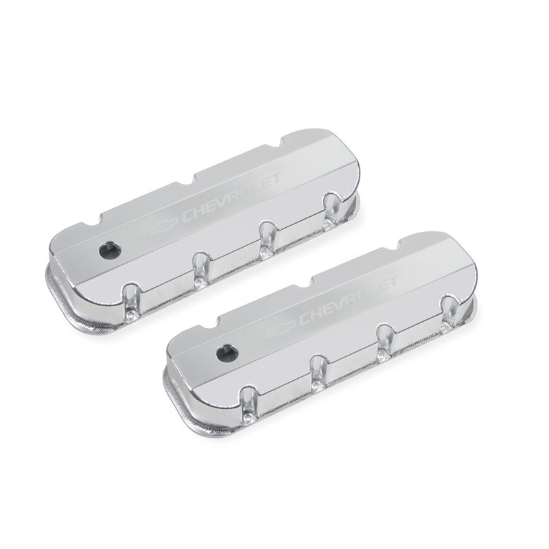 Holley | GM Licensed Track Series Valve Cover - Camaro / Corvette / Monte Carlo 1965-1975