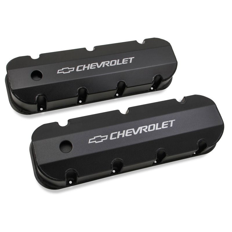 Holley | GM Licensed Track Series Valve Cover - Camaro / Corvette / Monte Carlo 1965-1975