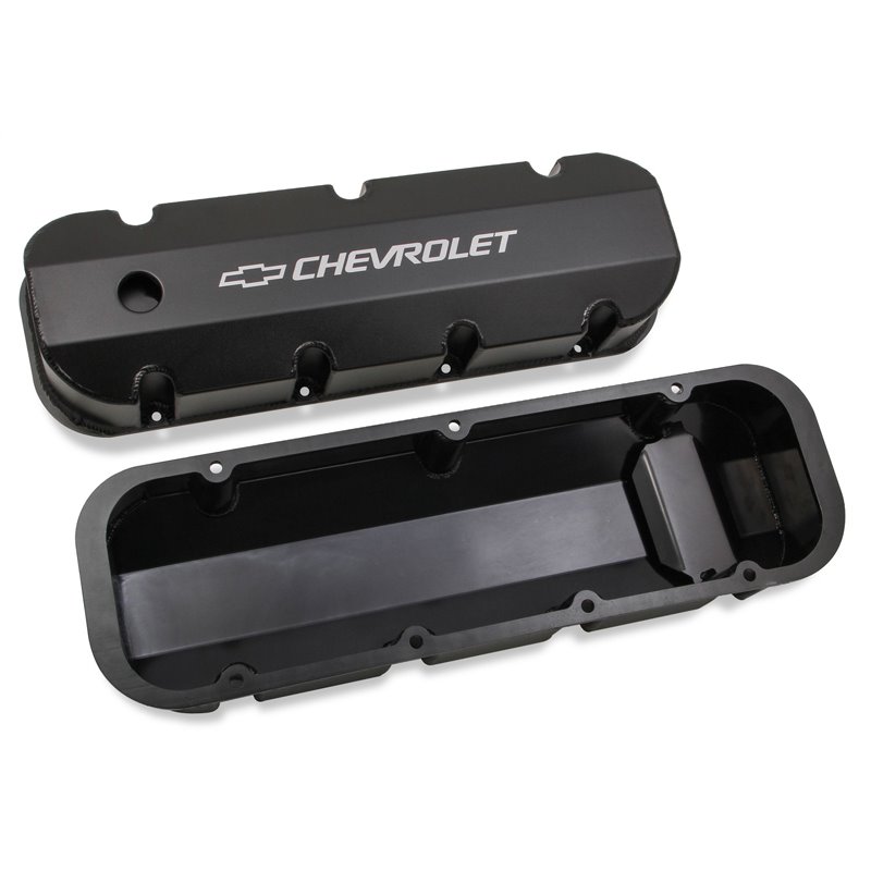 Holley | GM Licensed Track Series Valve Cover - Camaro / Corvette / Monte Carlo 1965-1975