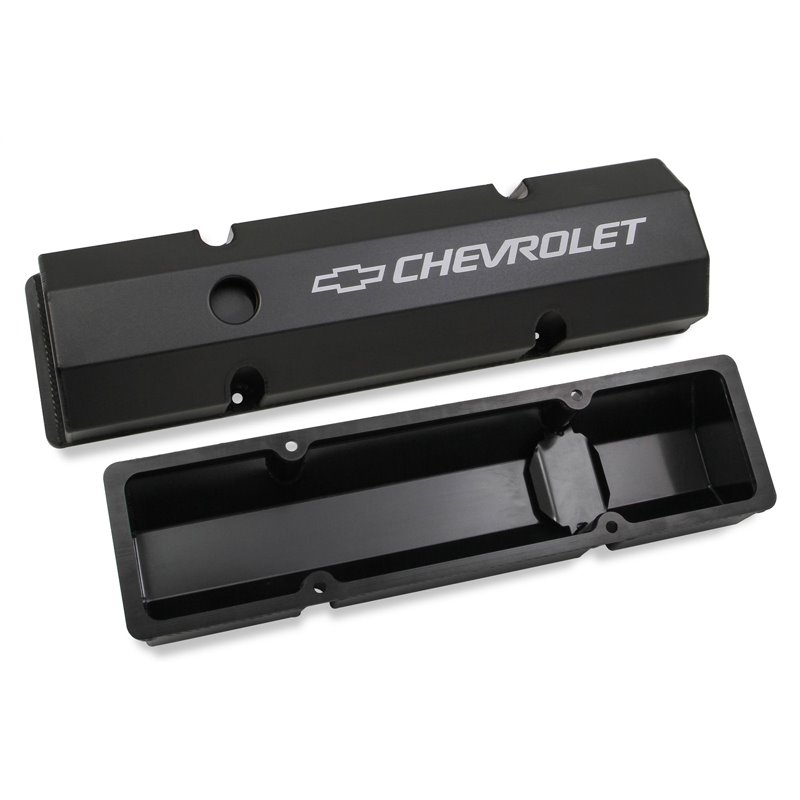 Holley | GM Licensed Track Series Valve Cover - Monte Carlo 6.6L 1970-1976