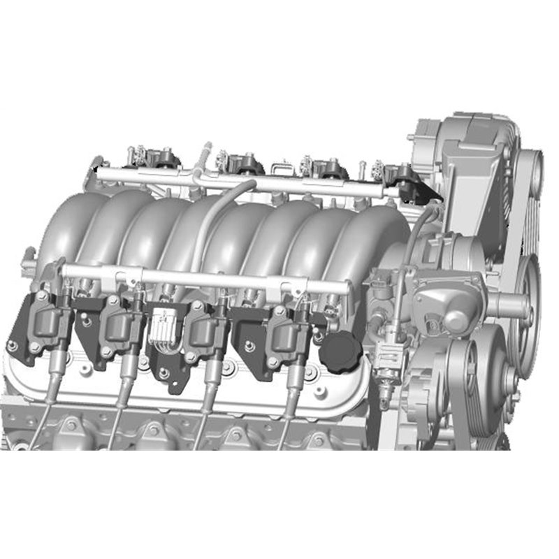 Holley | LS Valve Cover - Camaro / Corvette 1997-2011