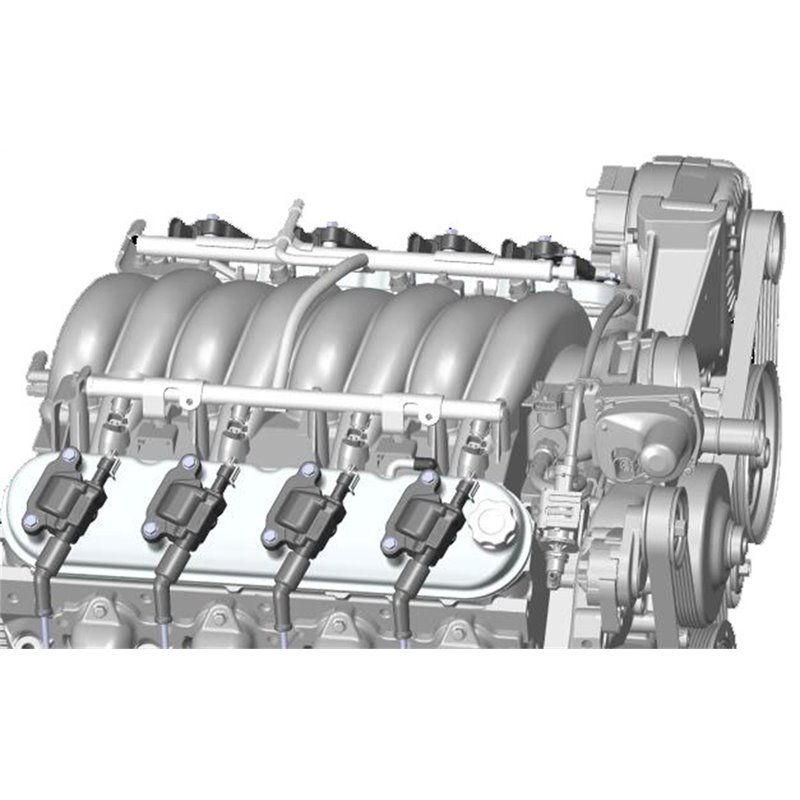 Holley | LS Valve Cover - Camaro / Corvette 1997-2011
