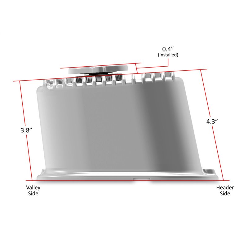 Holley | M/T Retro Aluminum Valve Covers - Camaro / Corvette / Monte Carlo 1965-1975