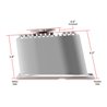 Holley | M/T Retro Aluminum Valve Covers - Camaro / Corvette / Monte Carlo 1965-1975