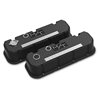 Holley | M/T Retro Aluminum Valve Covers - Camaro / Corvette / Monte Carlo 1965-1975