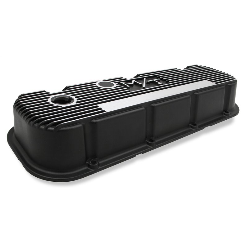 Holley | M/T Retro Aluminum Valve Covers - Camaro / Corvette / Monte Carlo 1965-1975