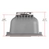 Holley | Muscle Series Valve Cover Set - Camaro / Corvette / Monte Carlo / Firebird 1963-1986