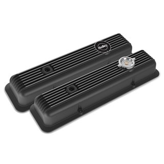 Holley | Muscle Series Valve Cover Set - Camaro / Corvette / Monte Carlo / Firebird 1963-1986