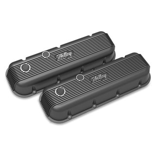 Holley | Vintage Series Valve Covers - Camaro / Corvette / Monte Carlo 1965-1975