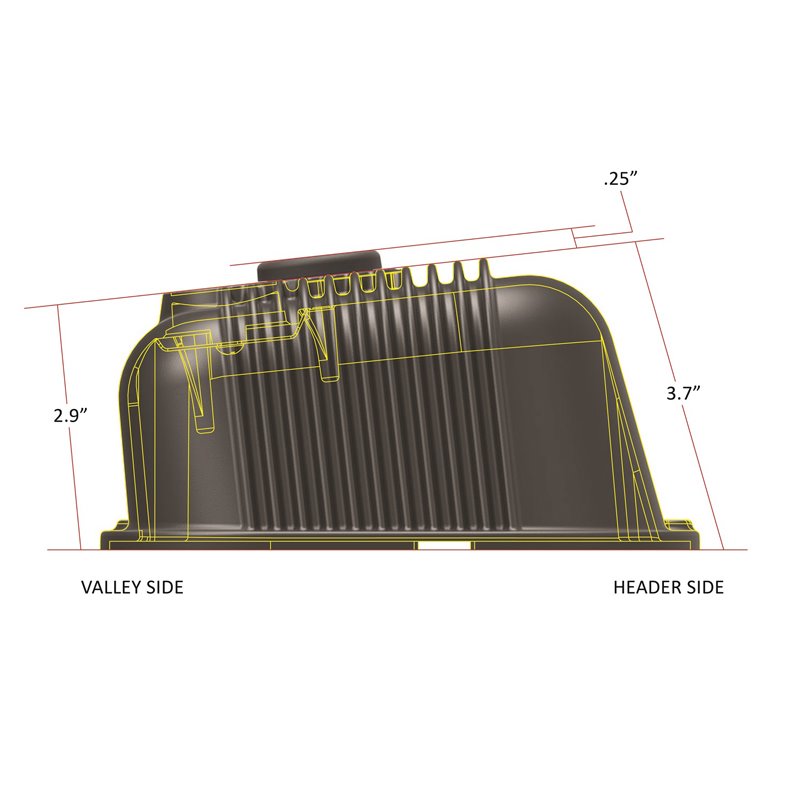 Holley | Vintage Series Valve Covers - Camaro / Corvette / Monte Carlo 1965-1975