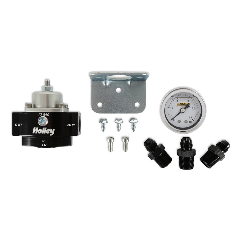 Holley | Billet By-Pass Fuel Regulator Kit