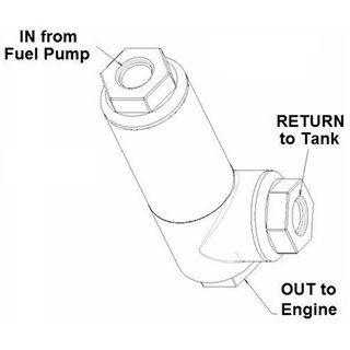 Holley | Diecast Fuel Filter Regulator