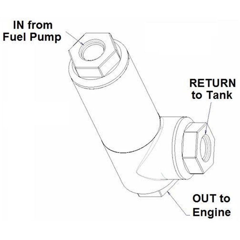Holley | Diecast Fuel Filter Regulator