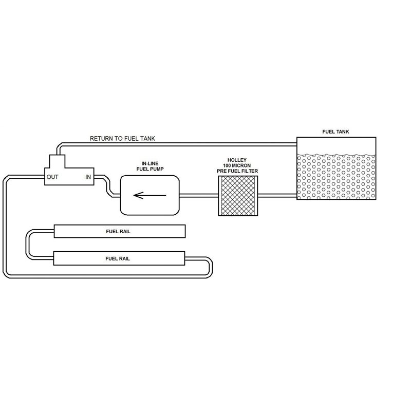 Holley | Holley EFI Filter Regulator
