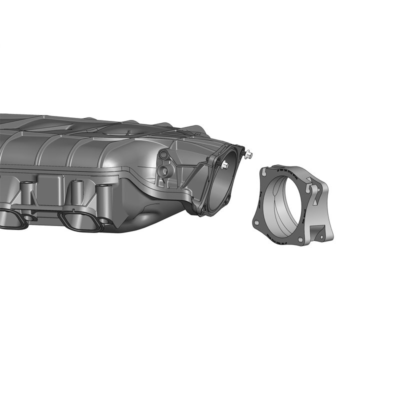 Holley | Throttle Body Angled Adapter