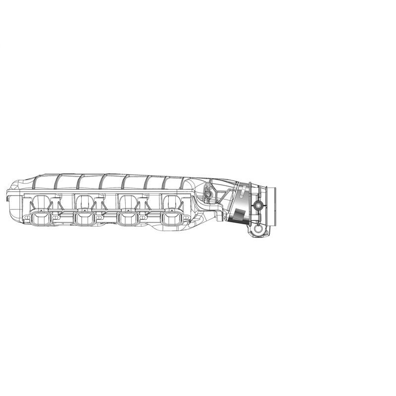Holley | Throttle Body Angled Adapter