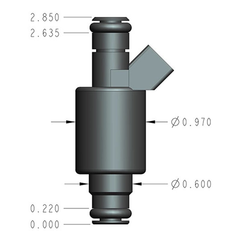 Holley | Universal Fuel Injector Holley Injectors