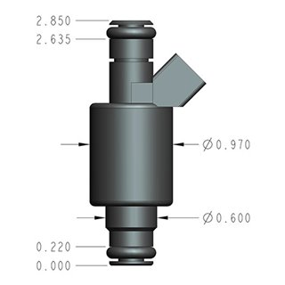 Holley | Universal Fuel Injector Holley Injectors